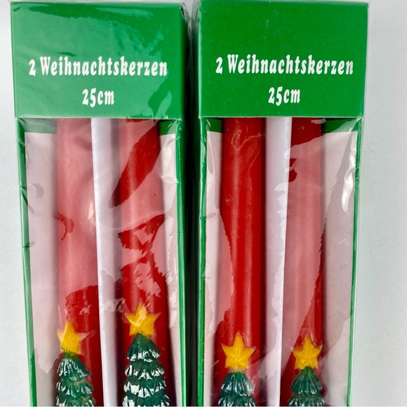 Weihnachtskerzen Christmas taper candles, unopened two per box, lot of two boxes - Picture 3 of 8